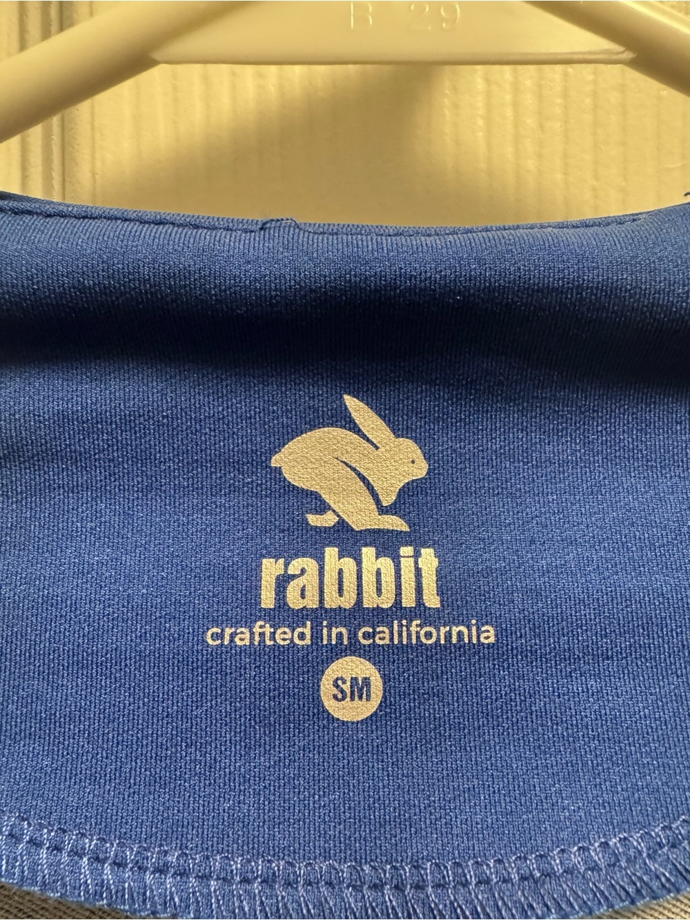 Women's rabbit Blue Jacket with White Logo - Picture 3 of 5